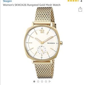 Skagen SKW2426 Rungsted gold mesh watch
